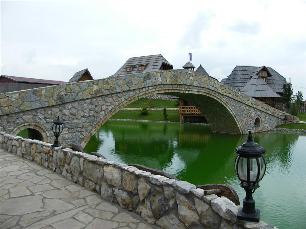 serbian ethno village Stanisici near Bijeljina